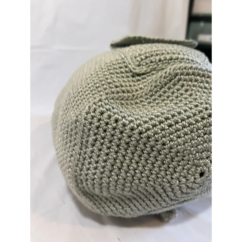 The Sak Dylan Backpack Purse Crochet light green